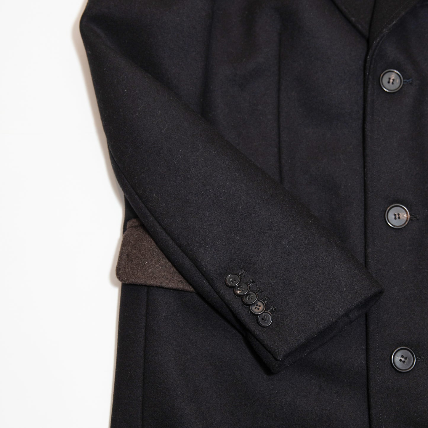 Melton Wool Box Fit Full Length Tailor Coat
