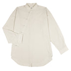 Mandarin 4.0 Oversize Warp Shirt w/ Handmade Knot Button