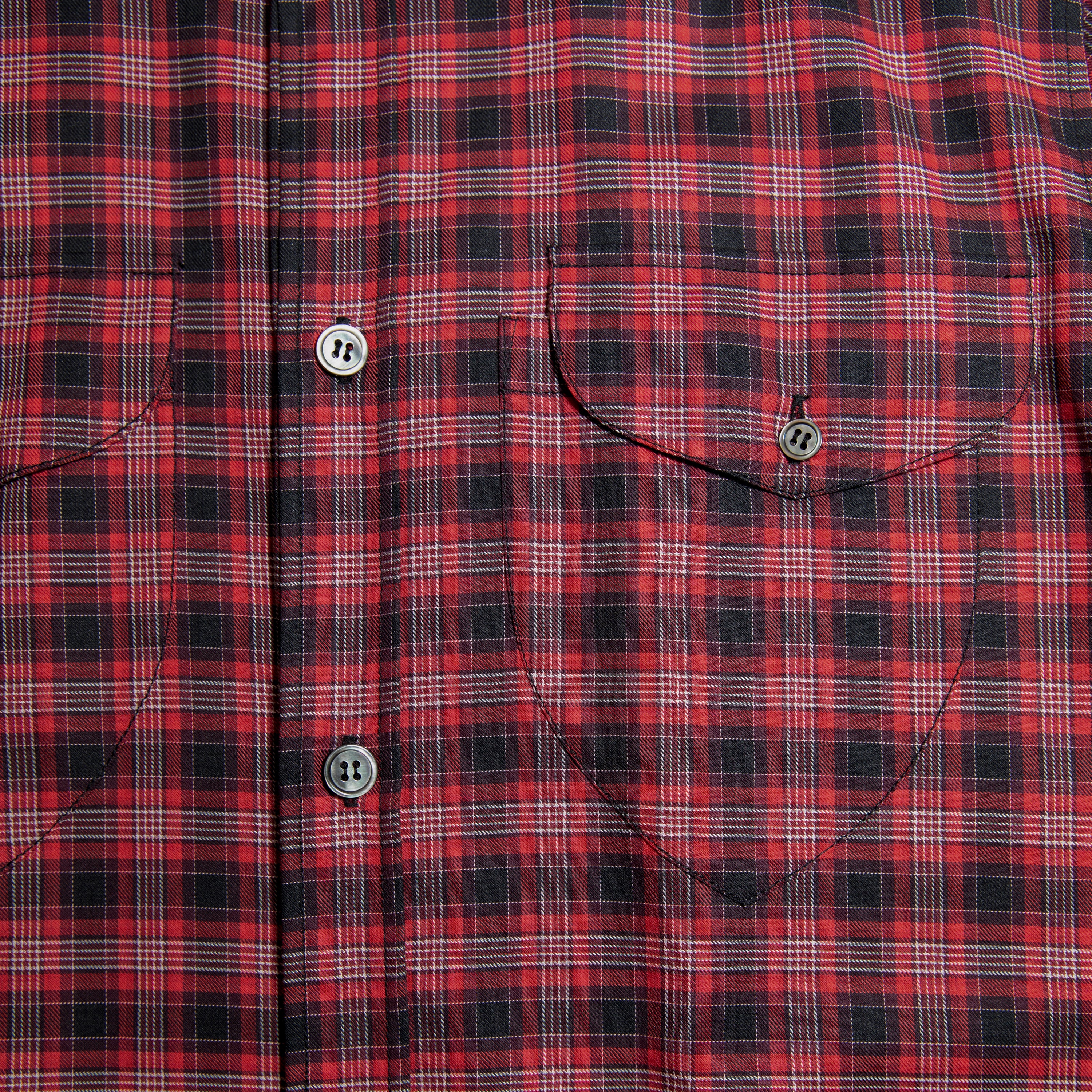 Slim Fit Plaid Shirt
