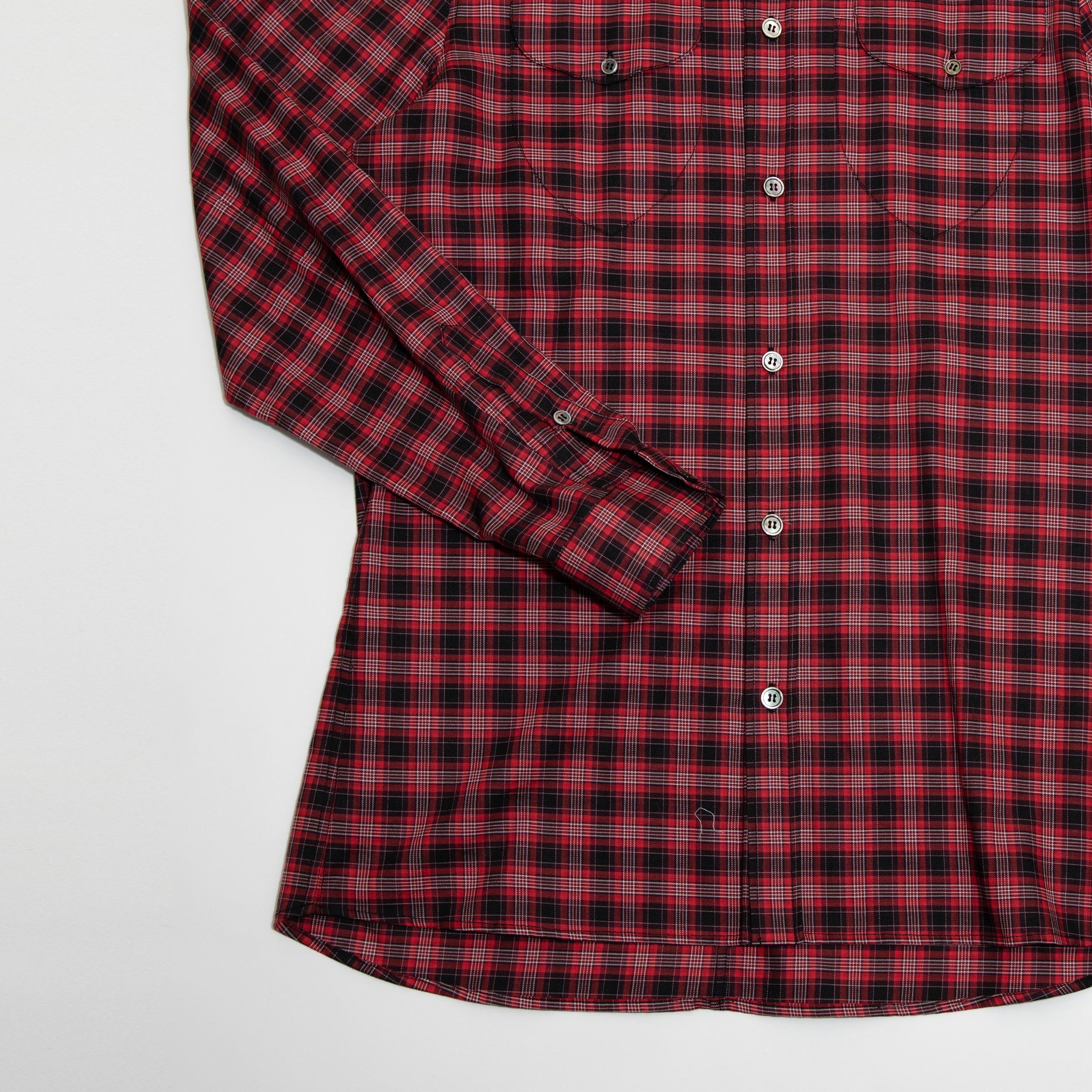 Slim Fit Plaid Shirt