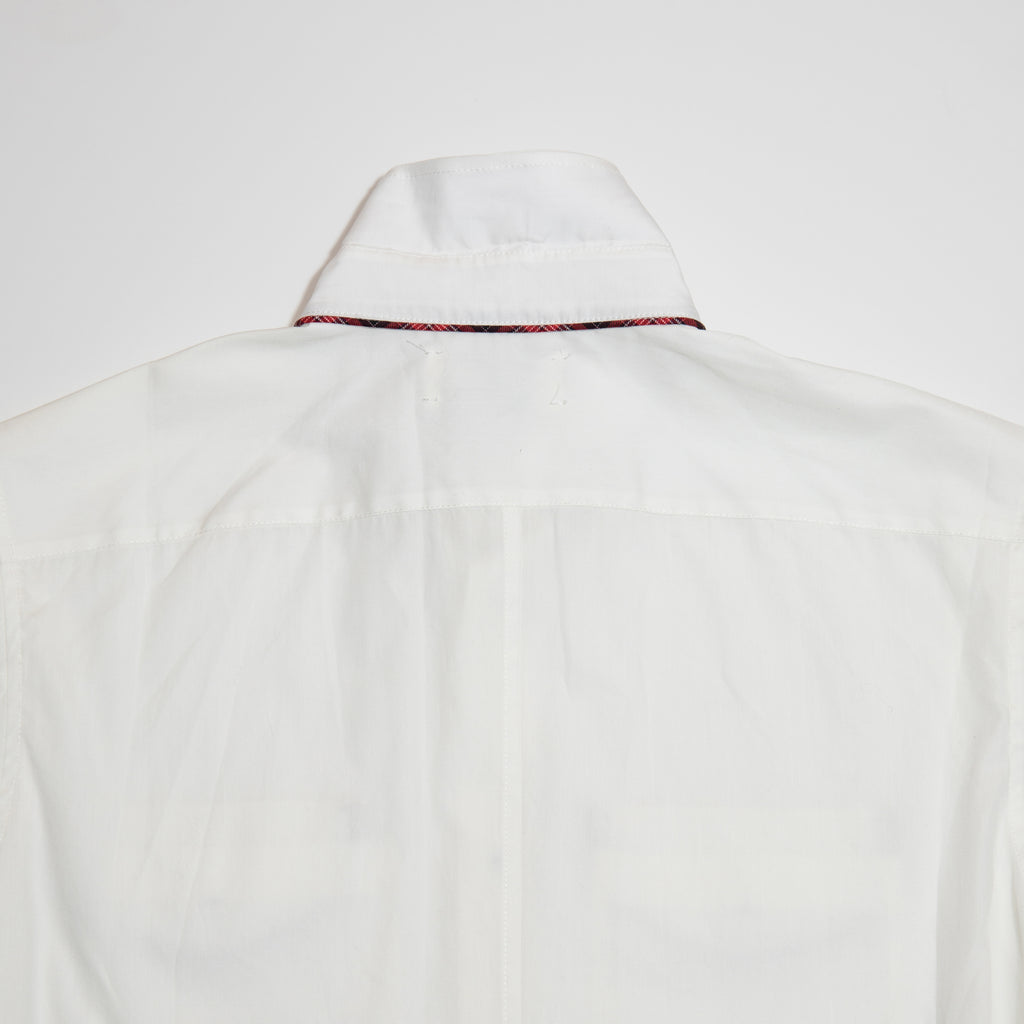 Slim Fit Contrast Trim Shirt