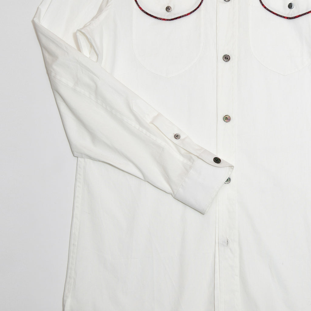 Slim Fit Contrast Trim Shirt