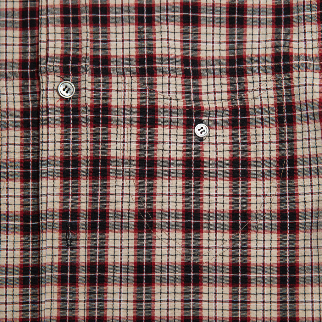 Slim Fit Plaid Shirt