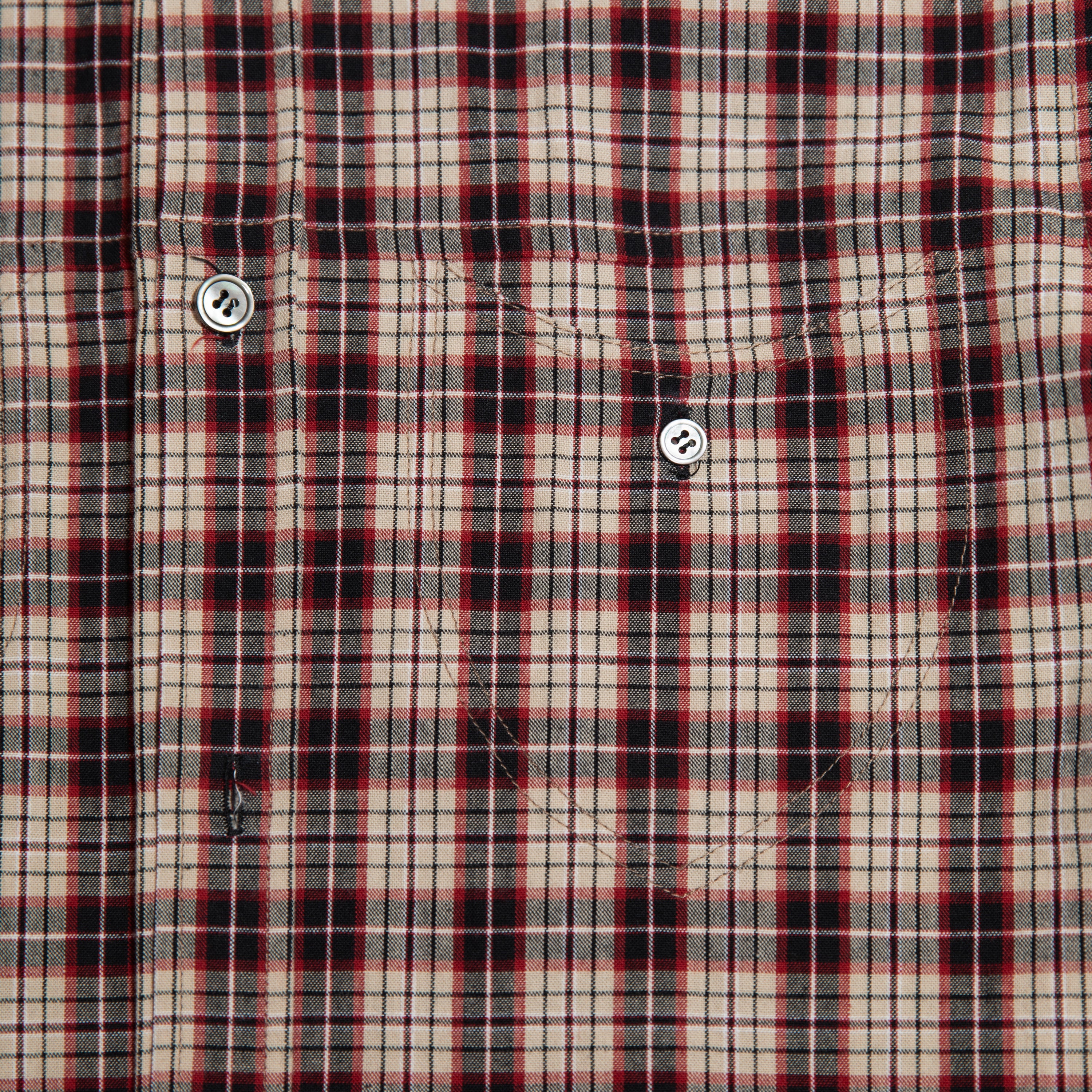 Slim Fit Plaid Shirt