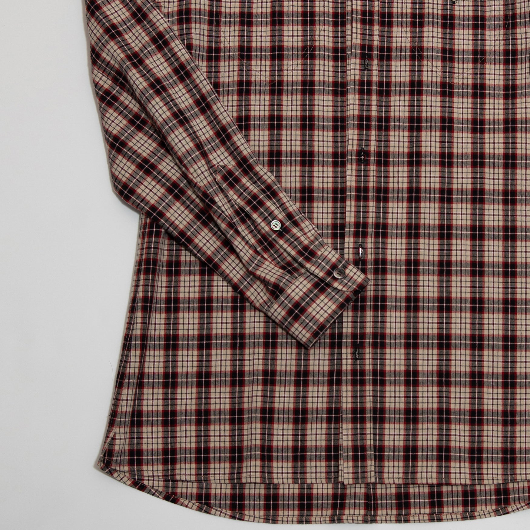 Slim Fit Plaid Shirt