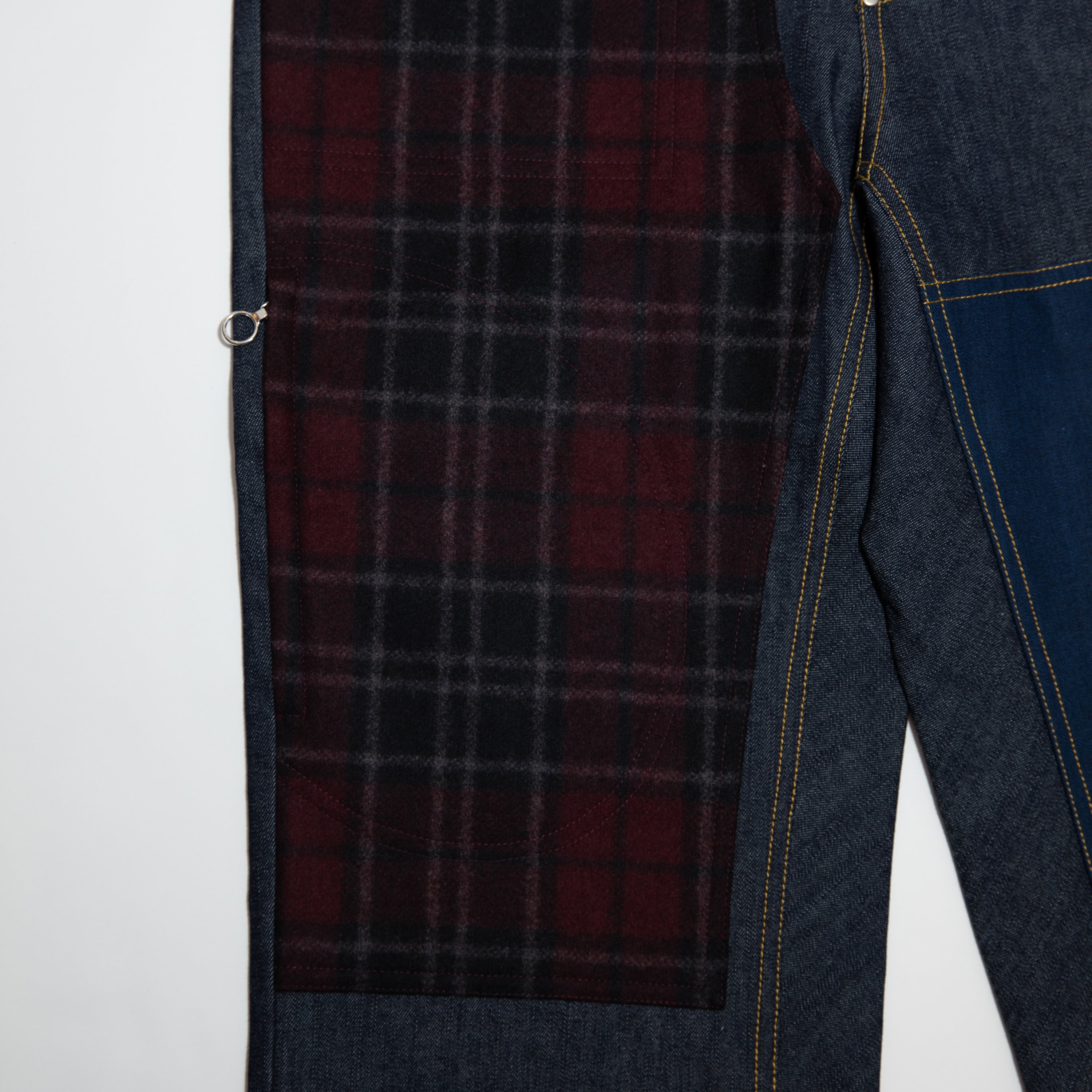 Fabrics Patch Chopped Jeans