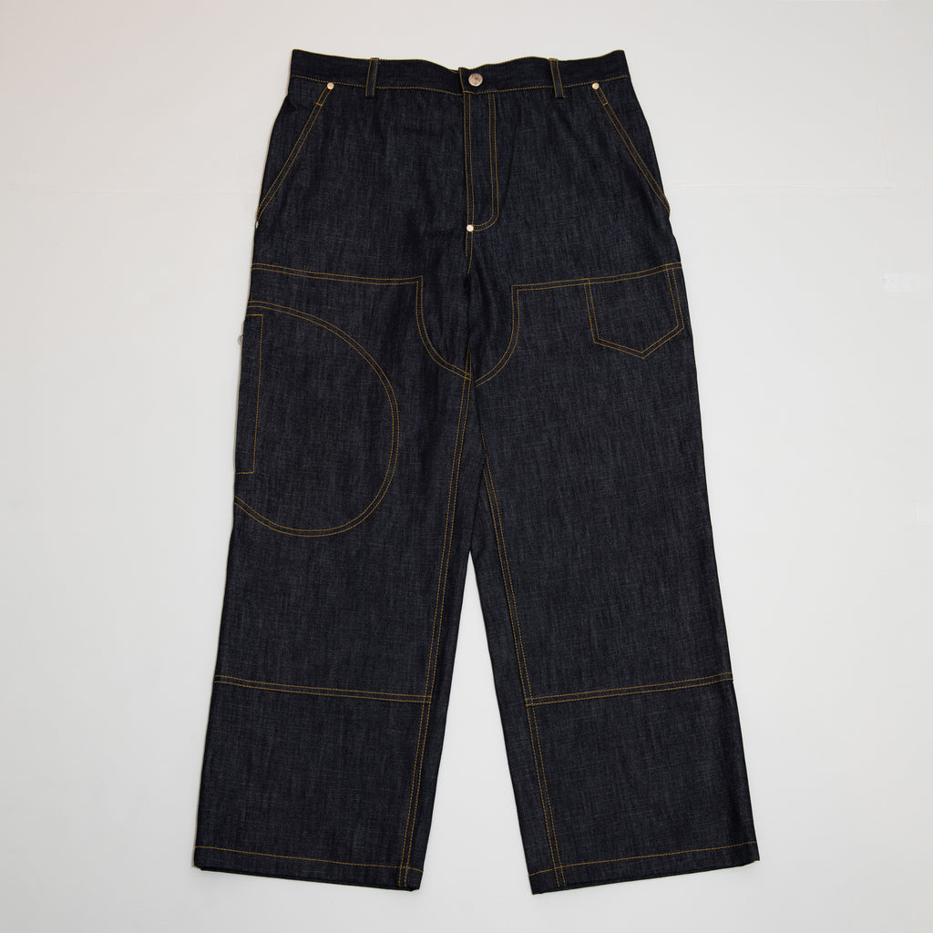 Knee Patch Work Jeans