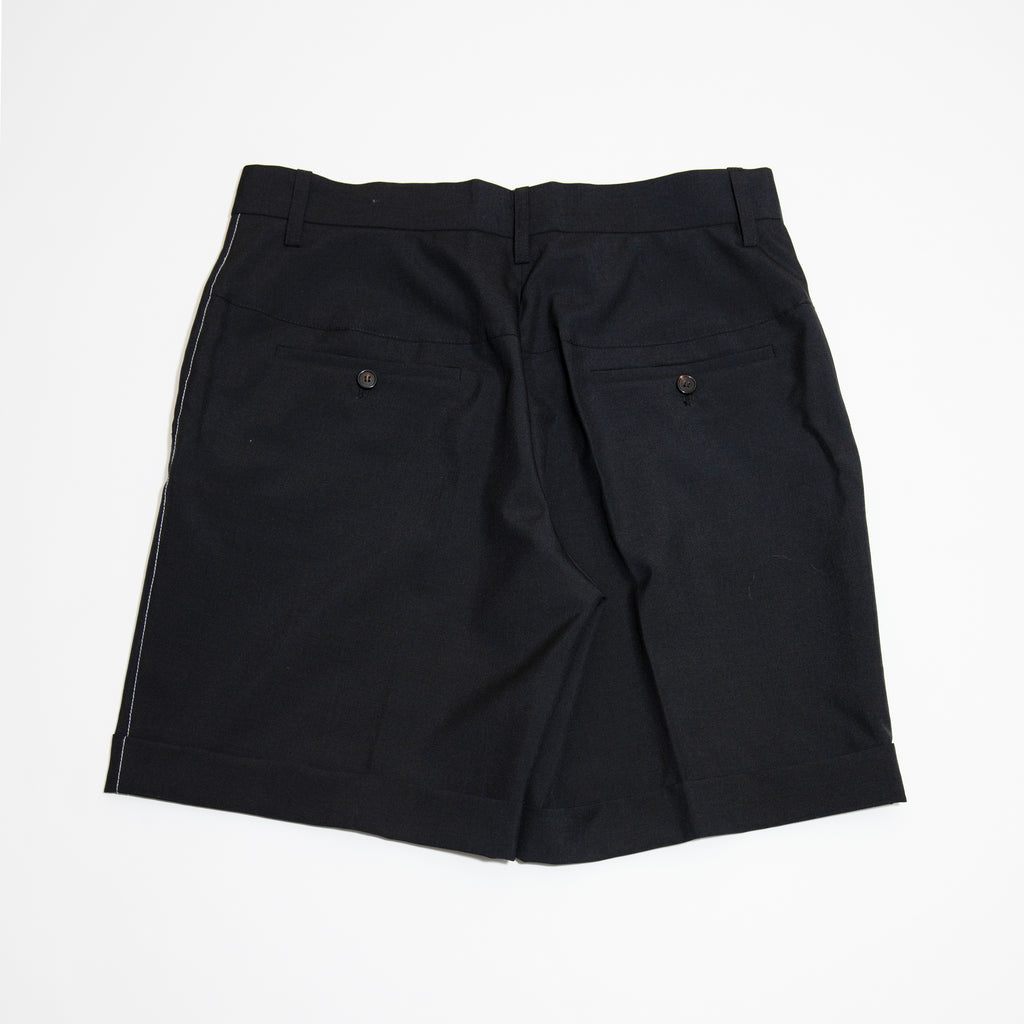 Buttons Fly Tailored Shorts