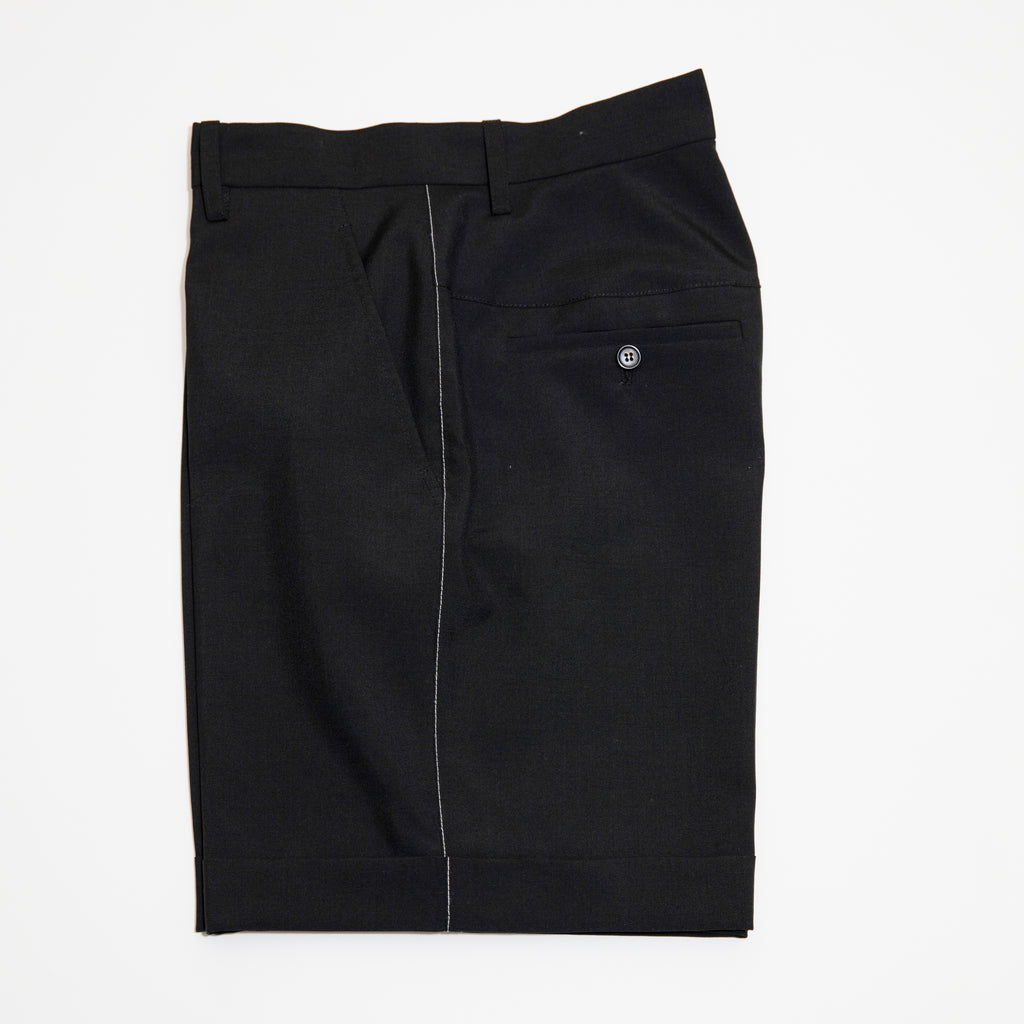 Buttons Fly Tailored Shorts