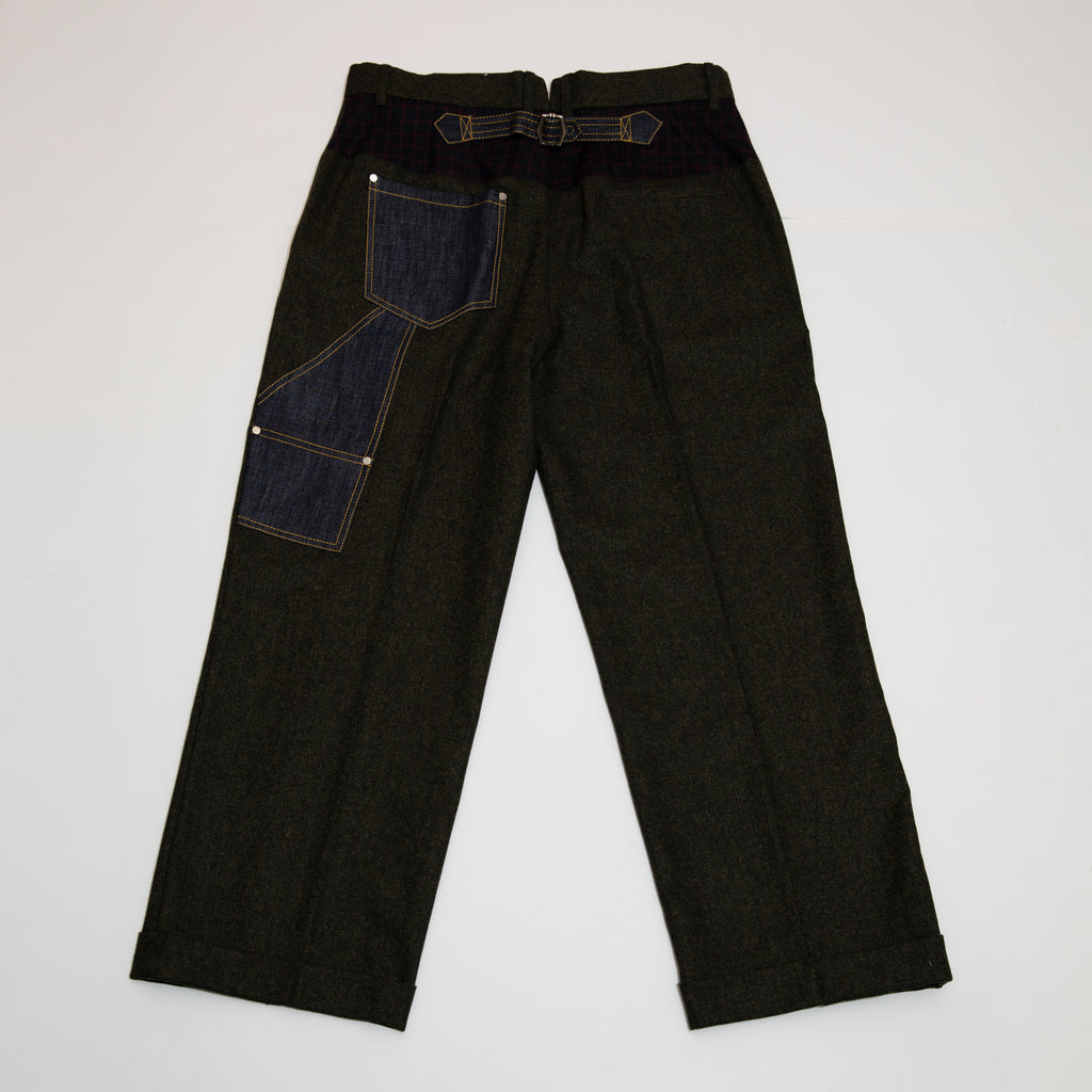 Wool Tweed Work Pants