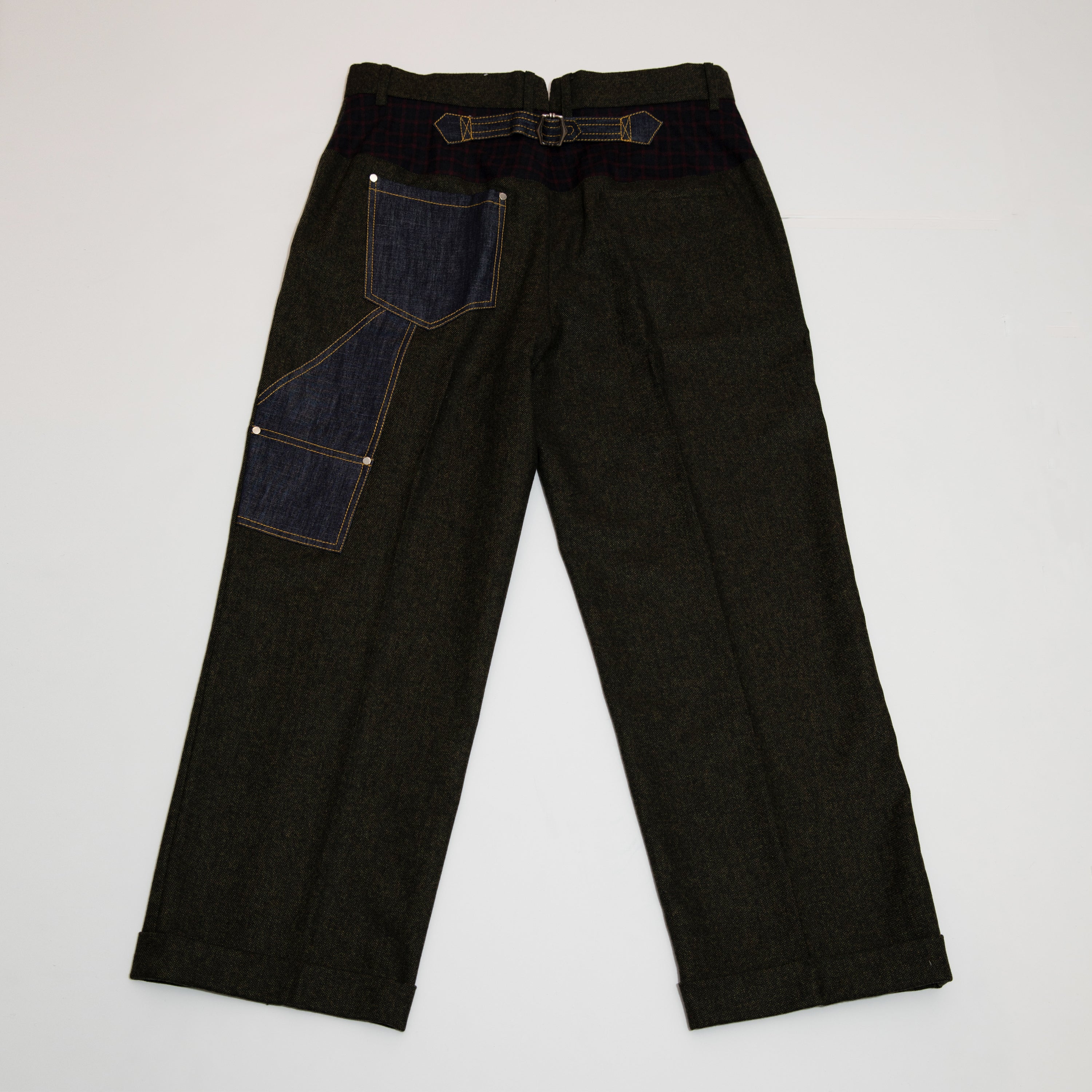 Wool Tweed Work Pants