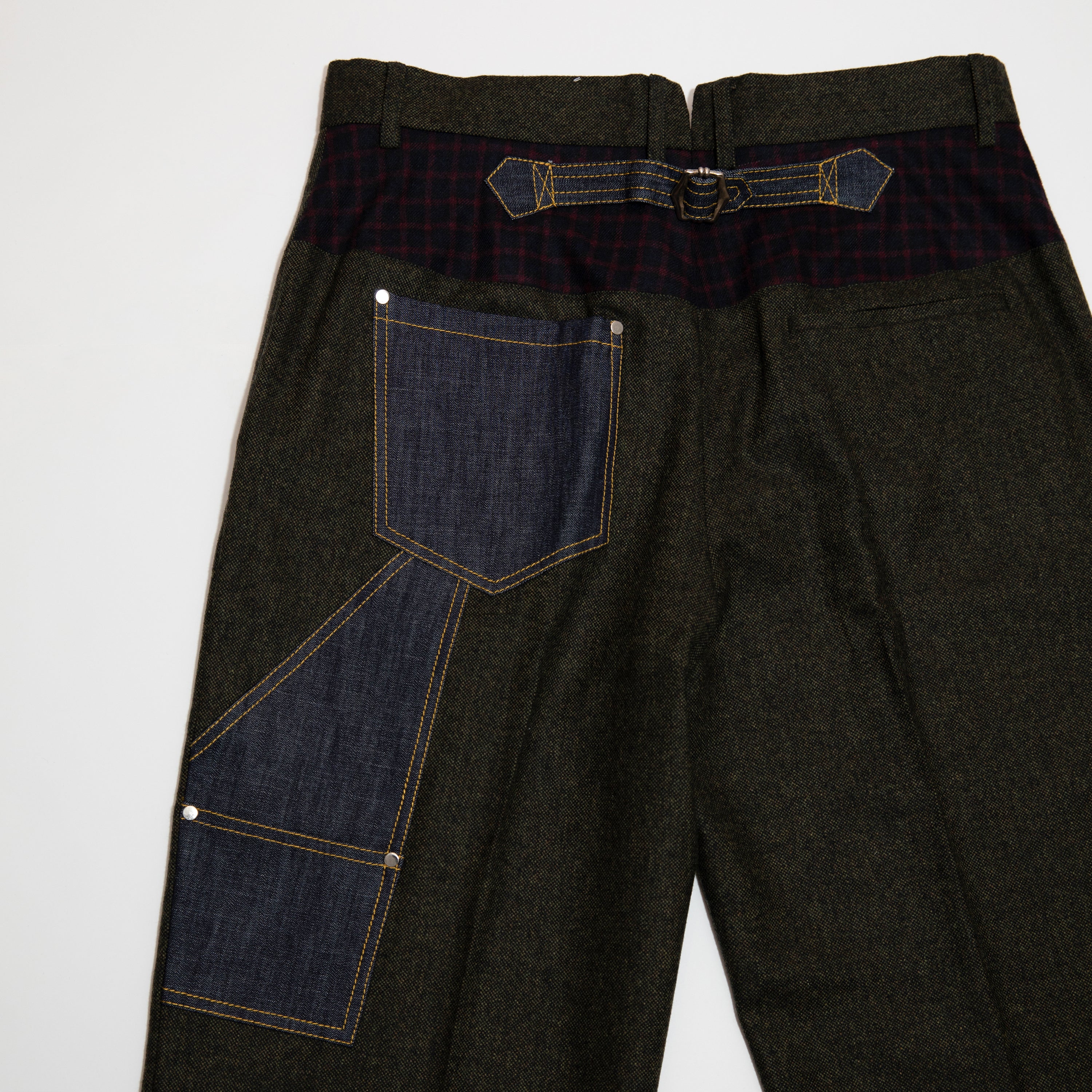 Wool Tweed Work Pants