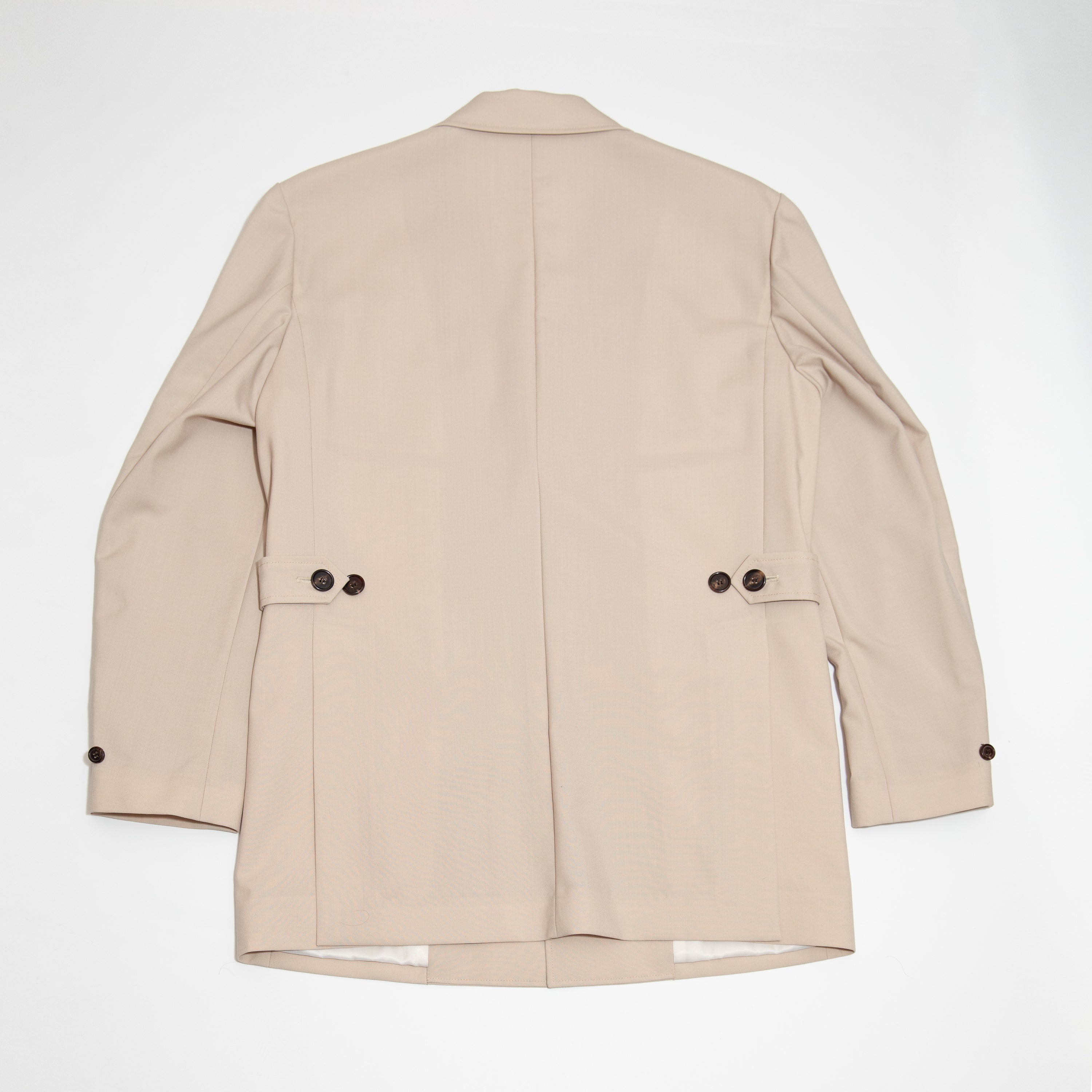 Wool Blend Unconstructed Tailored Jacket