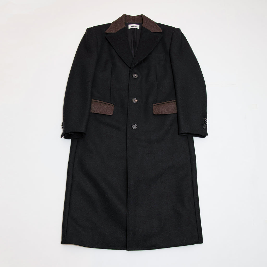 Melton Wool Box Fit Full Length Tailor Coat
