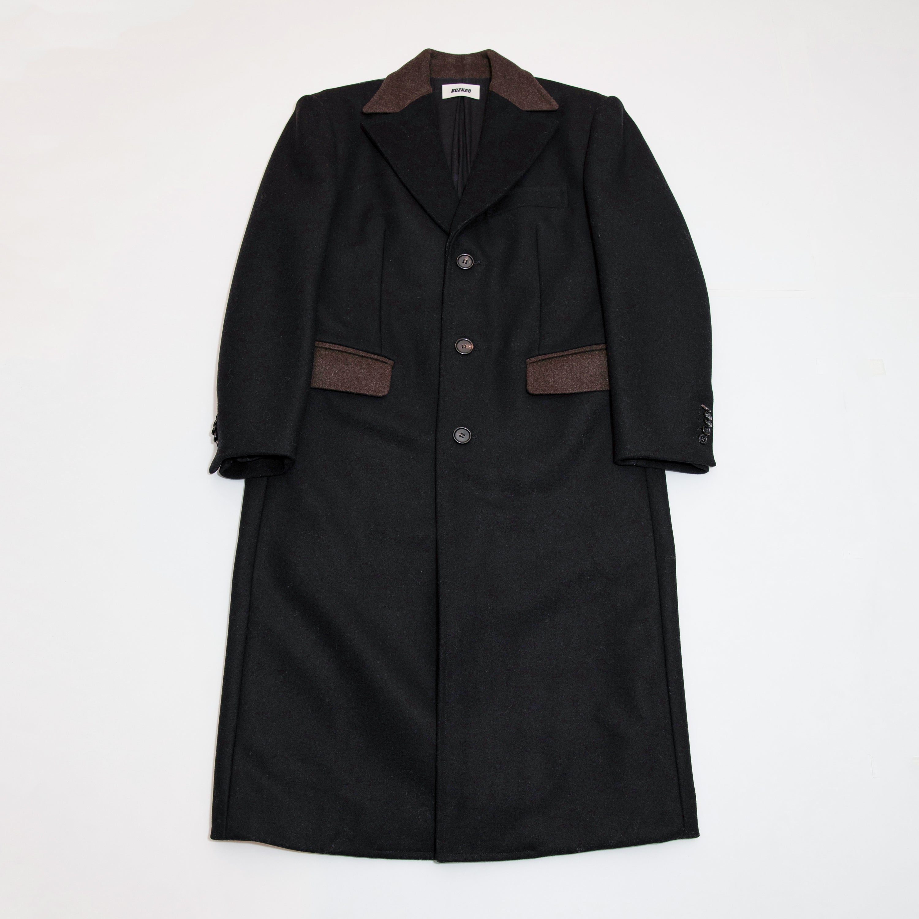 Melton Wool Box Fit Full Length Tailor Coat