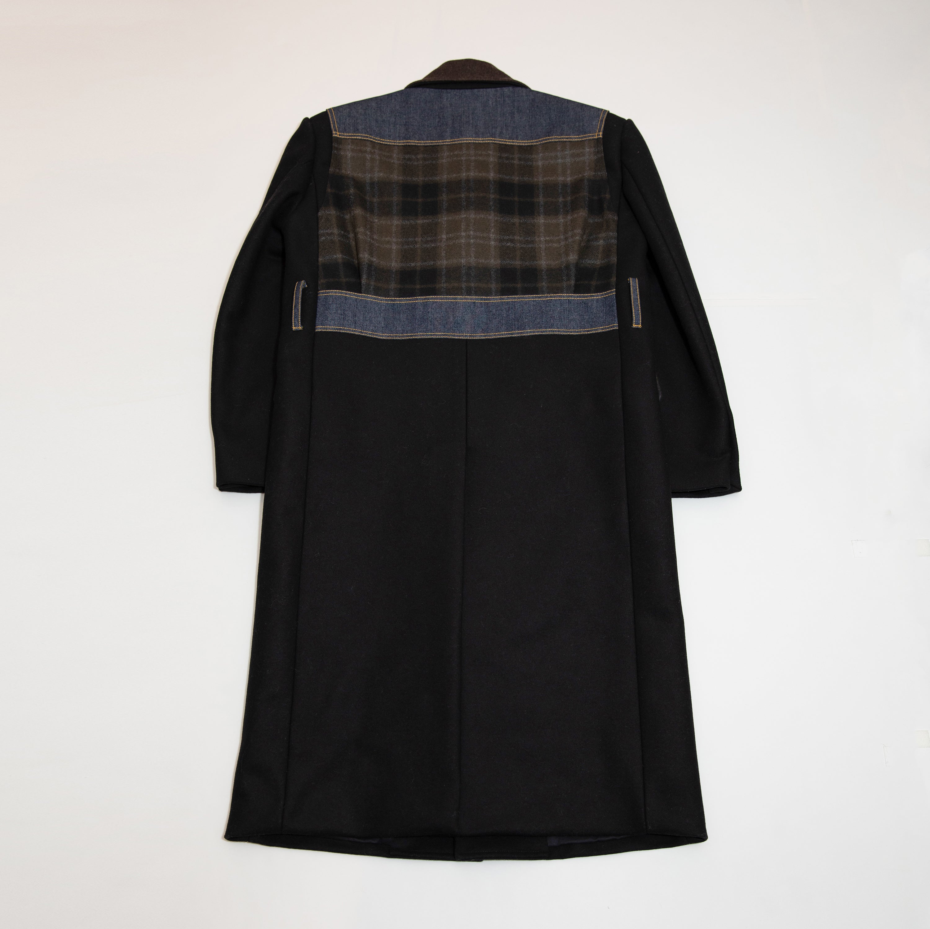 Melton Wool Box Fit Full Length Tailor Coat