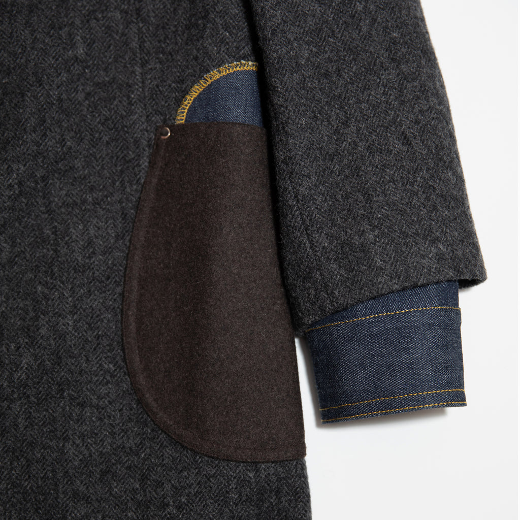 Double Cuff Box Fit Tailor Coat