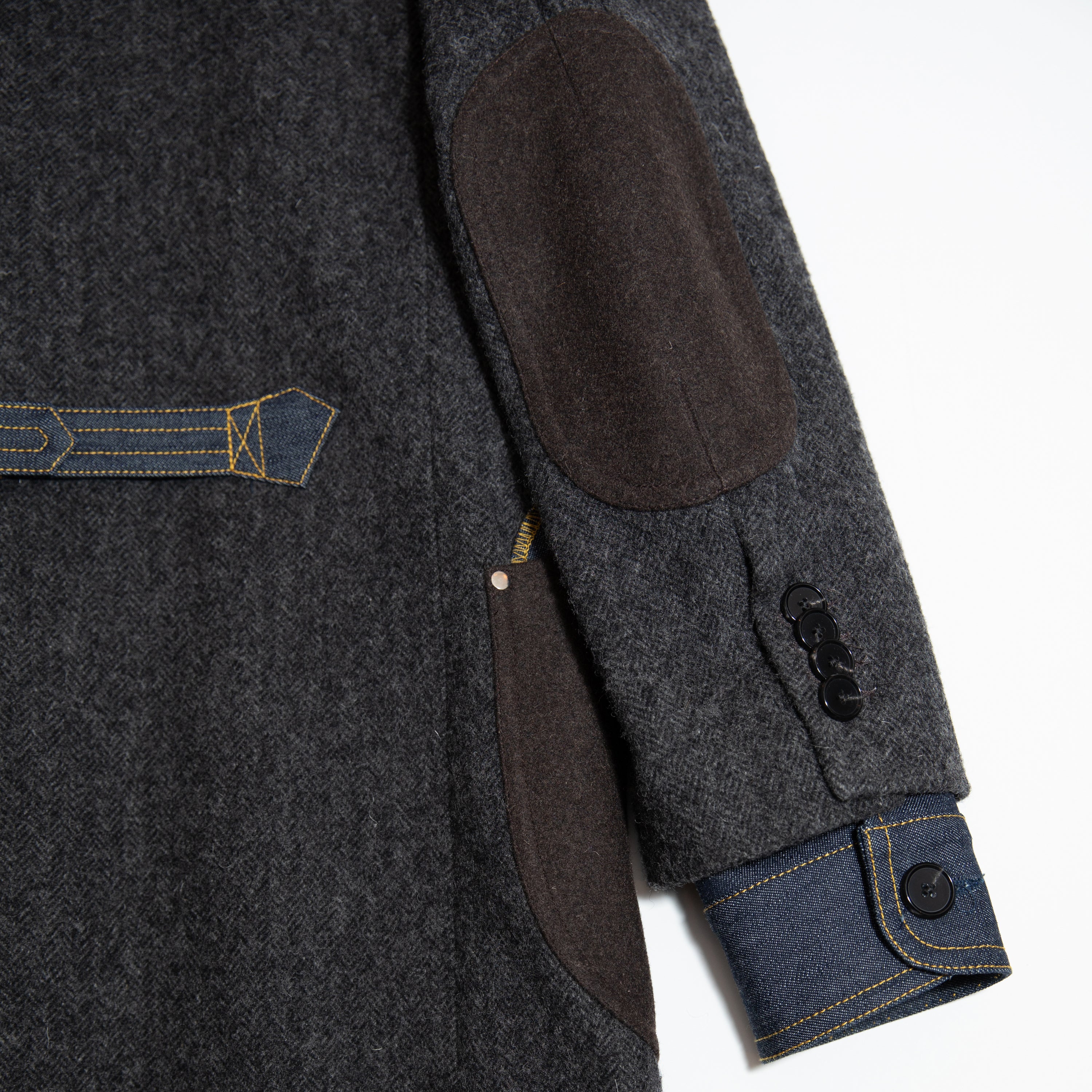Double Cuff Box Fit Tailor Coat